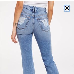 Good American Jeans NWT, Good Legs Straight, Sz 2/26